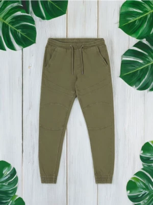 Sinsay - Spodnie jogger - zielony