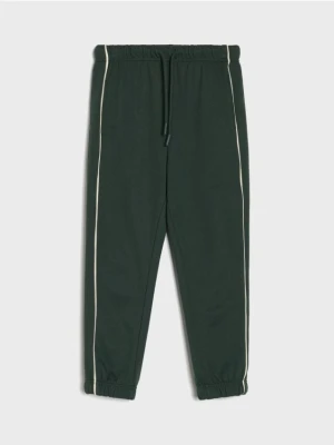 Sinsay - Spodnie jogger - zielony