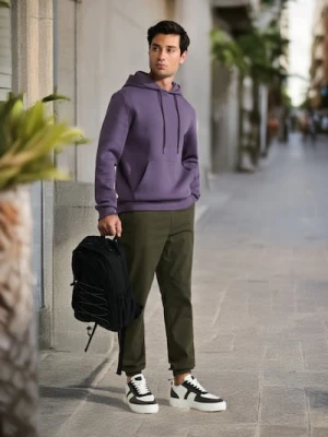 Sinsay - Spodnie jogger - zielony