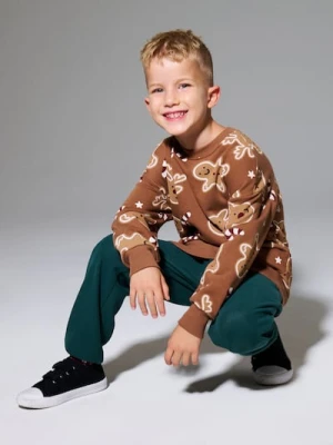 Sinsay - Spodnie jogger - zielony