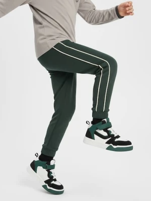 Sinsay - Spodnie jogger - zielony