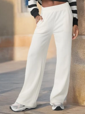 Sinsay - Spodnie - kremowy