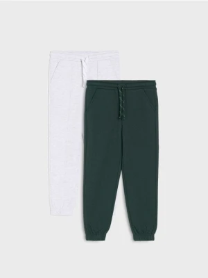 Sinsay - Spodnie loose 2 pack - szary