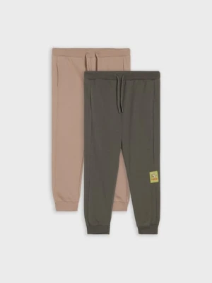 Sinsay - Spodnie loose 2 pack - szary