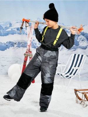 Sinsay - Spodnie narciarskie - czarny