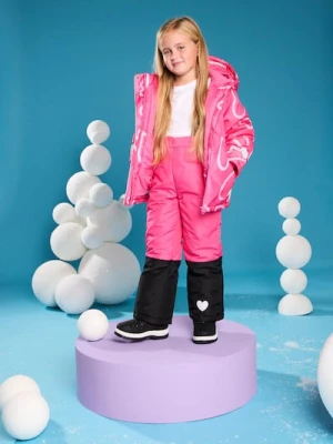 Sinsay - Spodnie narciarskie - różowy