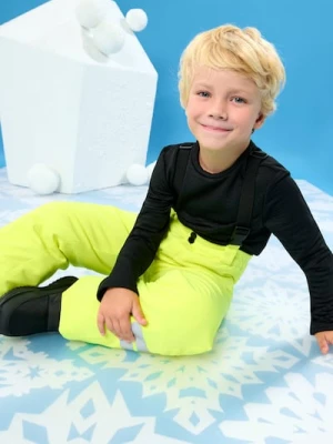 Sinsay - Spodnie narciarskie - żółty