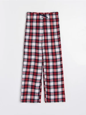 Sinsay - Spodnie od piżamy w kratę - wielobarwny