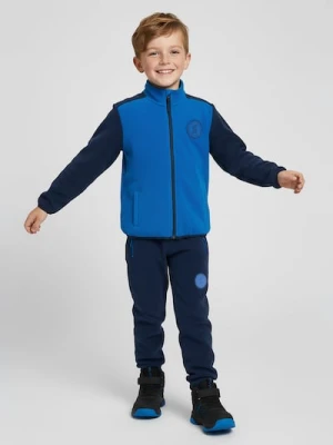 Sinsay - Spodnie polarowe jogger - granatowy