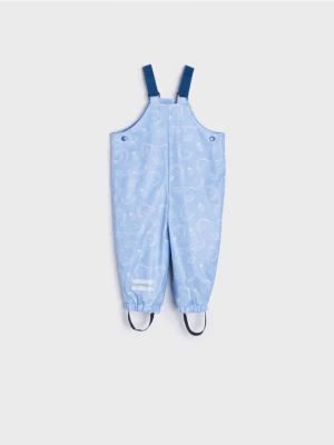 Sinsay - Spodnie przeciwdeszczowe - niebieski