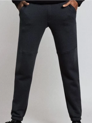 Sinsay - Spodnie regular fit - niebieski