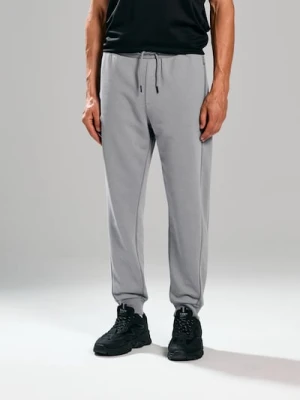 Sinsay - Spodnie regular fit - szary
