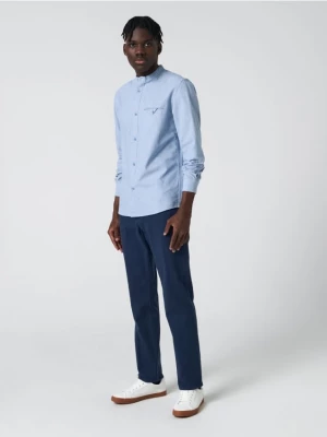 Sinsay - Spodnie regular - niebieski