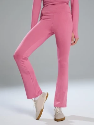 Sinsay - Spodnie sportowe ACTIVE - różowy