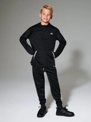 Sinsay - Spodnie sportowe z odblaskowymi elementami - czarny