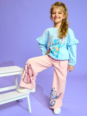 Sinsay - Spodnie Stitch - różowy