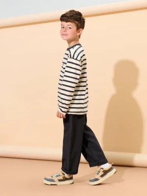 Sinsay - Spodnie straight leg - szary