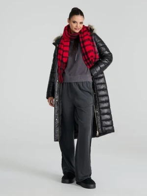 Sinsay - Spodnie wide leg - szary