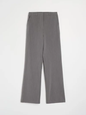 Sinsay - Spodnie wide leg - szary