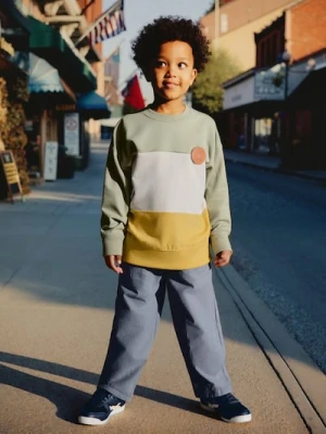 Sinsay - Spodnie z lekkiego jeansu - szary