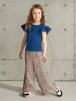 Sinsay - Spodnie z wiskozy w zwierzęcy wzór - wielobarwny