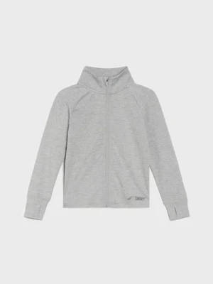 Sinsay - Sportowa bluza z polarowym wnętrzem Active - szary