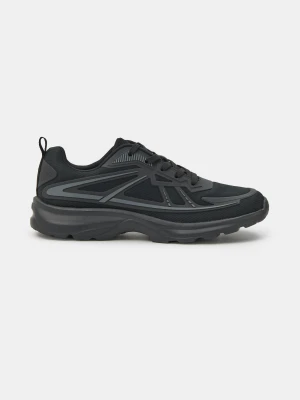 Sinsay - Sportowe sneakersy z siateczką - czarny