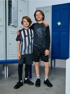 Sinsay - Sportowe szorty z legginsami Active - czarny