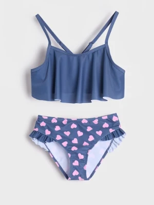 Sinsay - Strój kąpielowy - granatowy