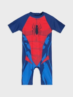 Sinsay - Strój kąpielowy Spider-Man - granatowy
