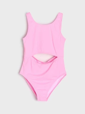 Sinsay - Strój kąpielowy z wycięciem - różowy
