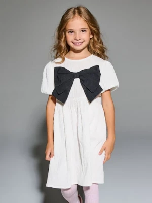 Sinsay - Sukienka babydoll - biały