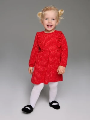 Sinsay - Sukienka babydoll - czerwony