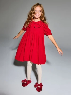 Sinsay - Sukienka babydoll - czerwony