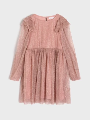 Sinsay - Sukienka babydoll - różowy