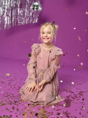 Sinsay - Sukienka babydoll - różowy