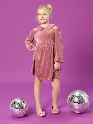 Sinsay - Sukienka babydoll - różowy