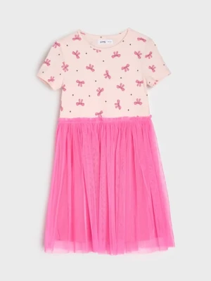 Sinsay - Sukienka babydoll - wielobarwny