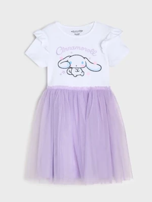 Sinsay - Sukienka babydoll z nadrukiem Cinnamoroll - wielobarwny