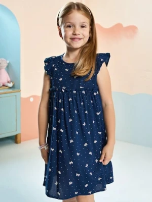 Sinsay - Sukienka bez rękawów z falbankami - wielobarwny