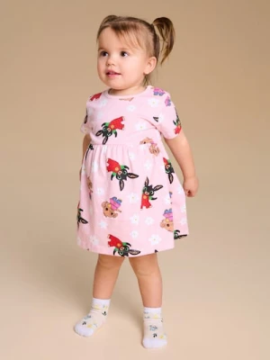 Sinsay - Sukienka Bing - różowy