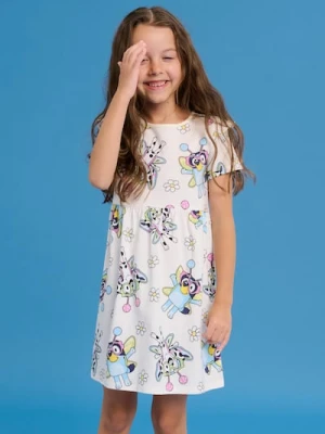 Sinsay - Sukienka Bluey - kremowy