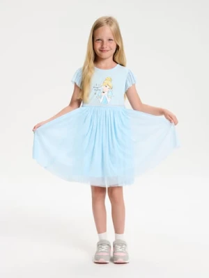 Sinsay - Sukienka Disney Princess - niebieski