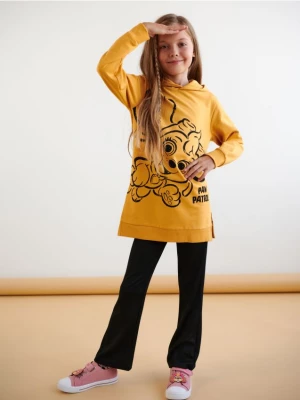 Sinsay - Sukienka dresowa Psi Patrol - żółty