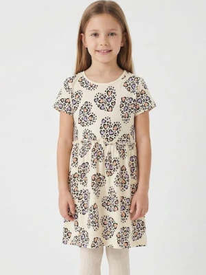 Sinsay - Sukienka dresowa ze wzorem - wielobarwny