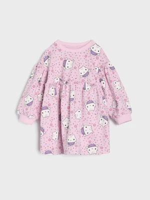 Sinsay - Sukienka Gabby's Dollhouse - różowy