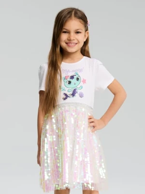 Sinsay - Sukienka Gabby's Dollhouse - wielobarwny