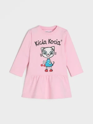 Sinsay - Sukienka Kicia Kocia - różowy