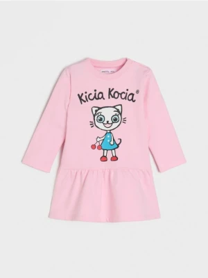 Sinsay - Sukienka Kitty Kotty - różowy