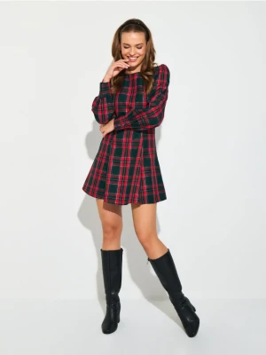 Sinsay - Sukienka koszulowa z motywem świątecznym - wielobarwny